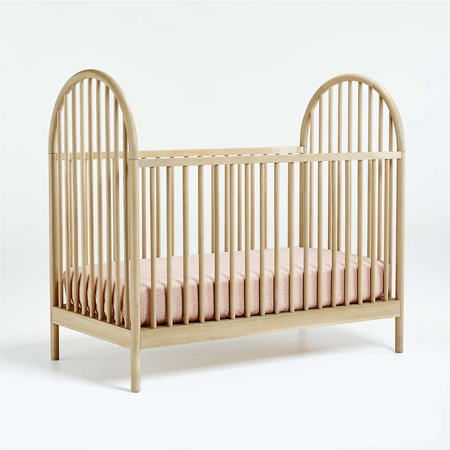 Canyon Spindle Wood Convertible Baby Crib